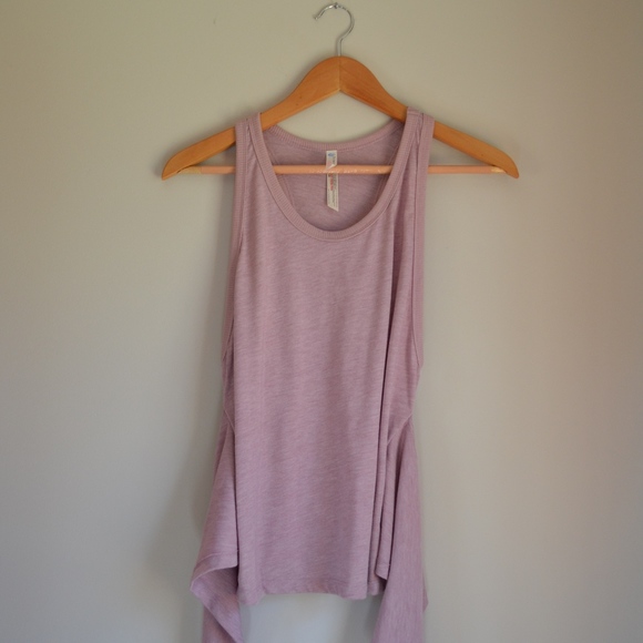 Free People Tops - • ACTIVEWEAR WRAP TANK •